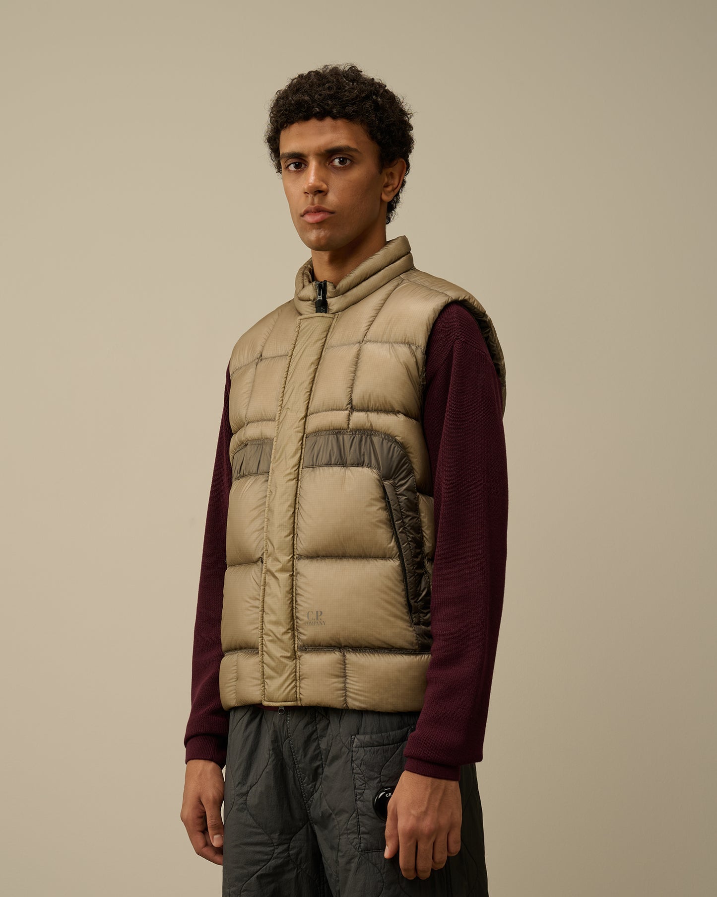 C.P Company D.D. Shell Down Vest