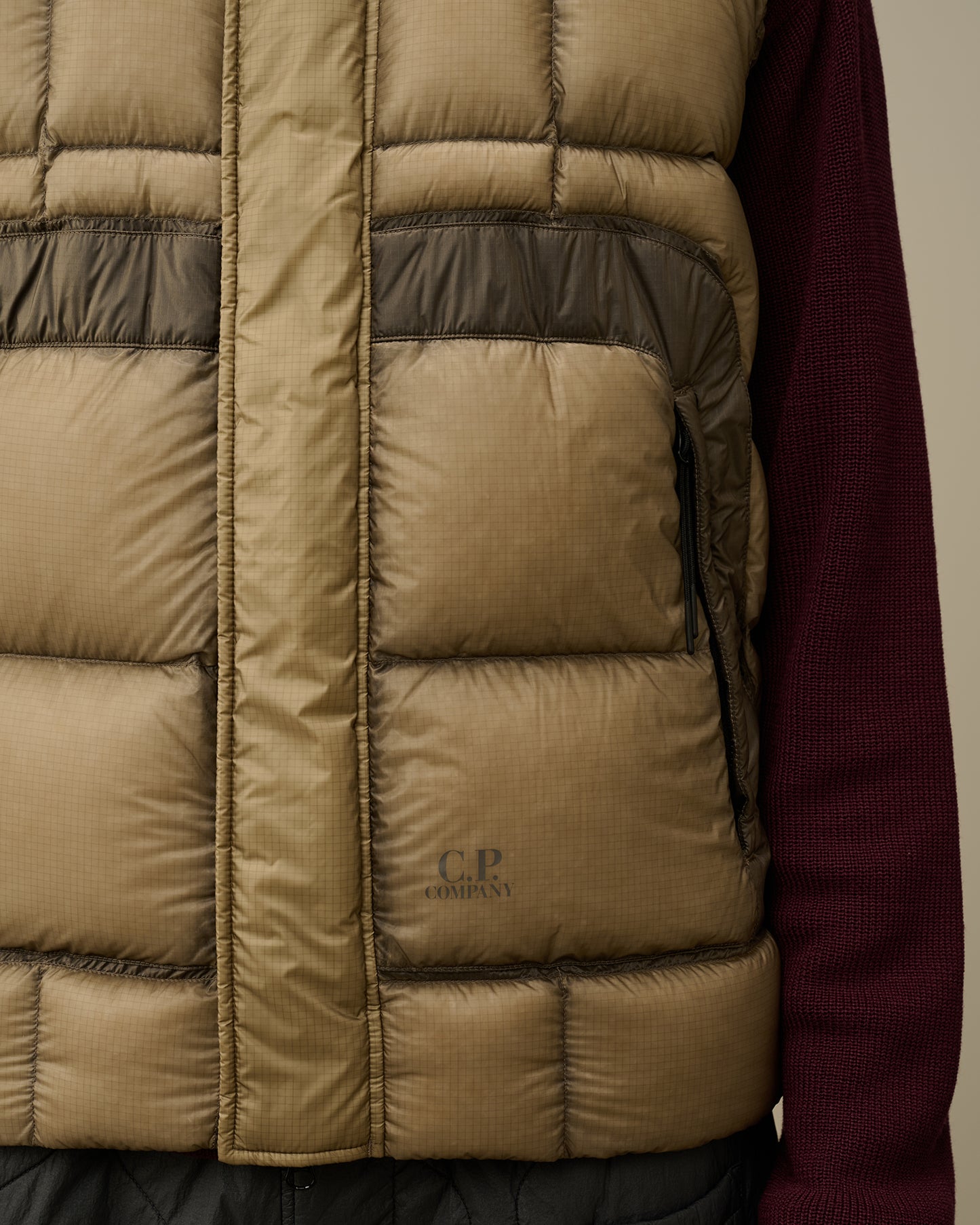 C.P Company D.D. Shell Down Vest