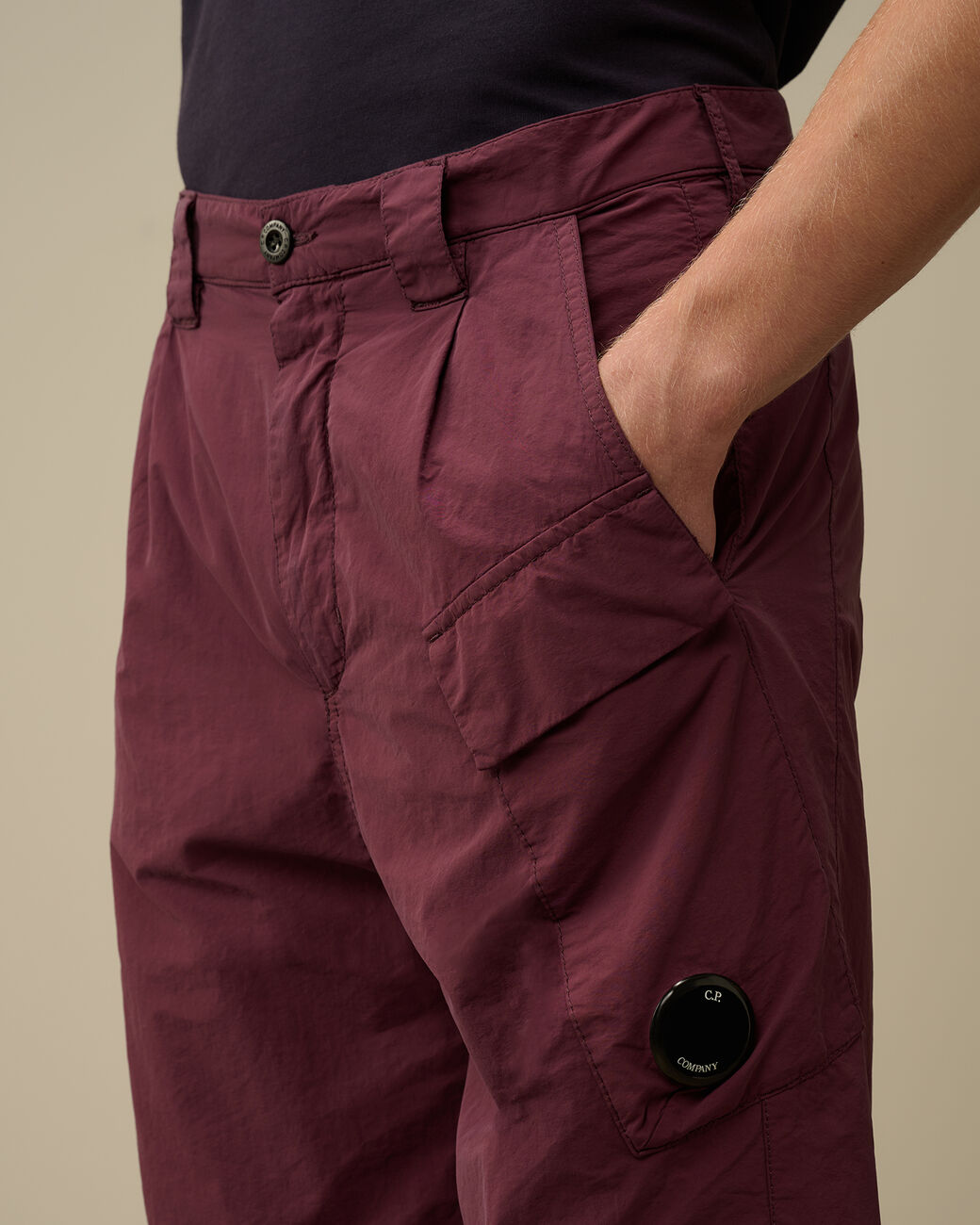 C.P Company Flatt Nylon Regular Cargo Pants