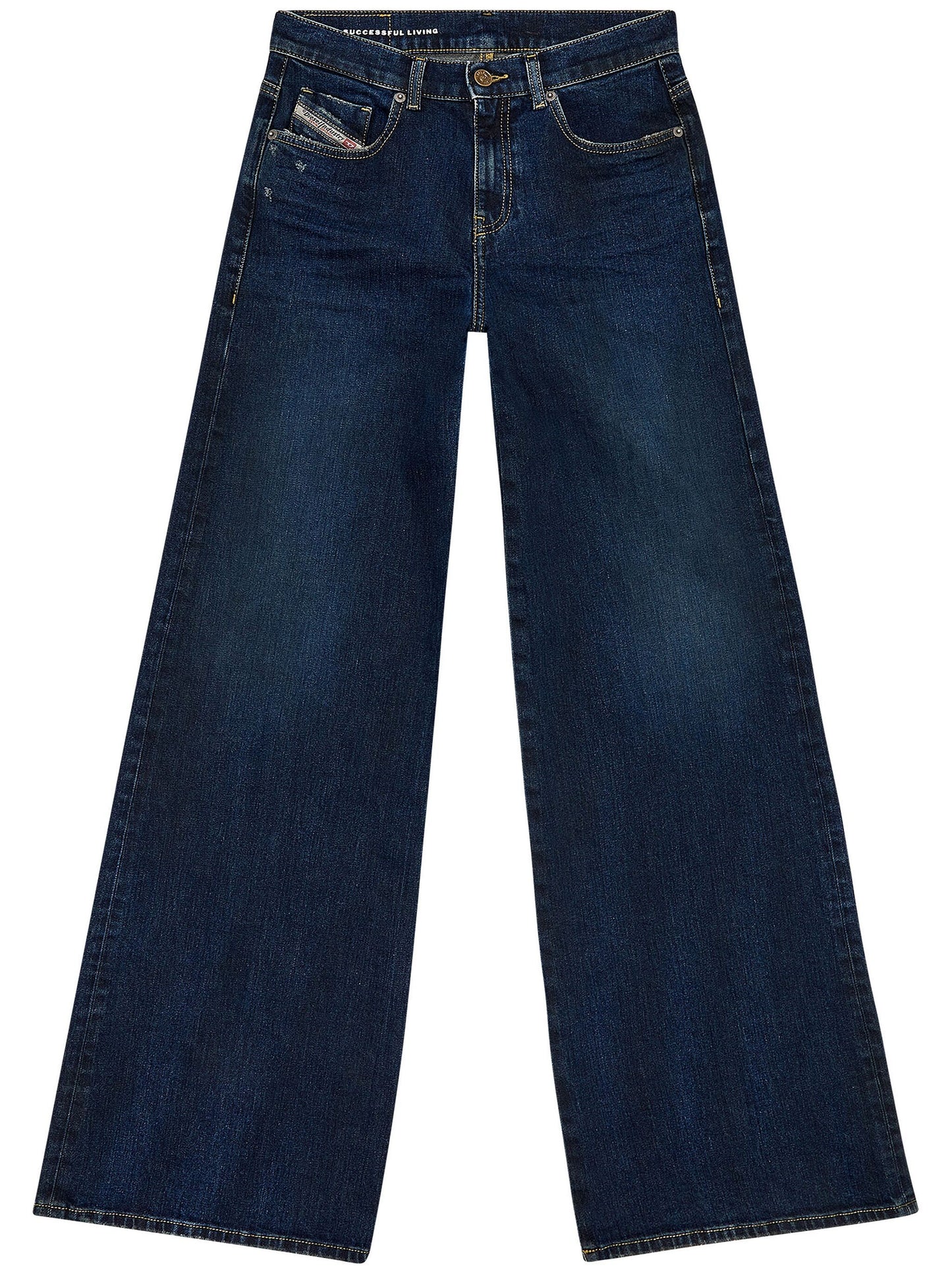 Disel   Halbhohe D-Akemi 1978 Bootcut-Jeans