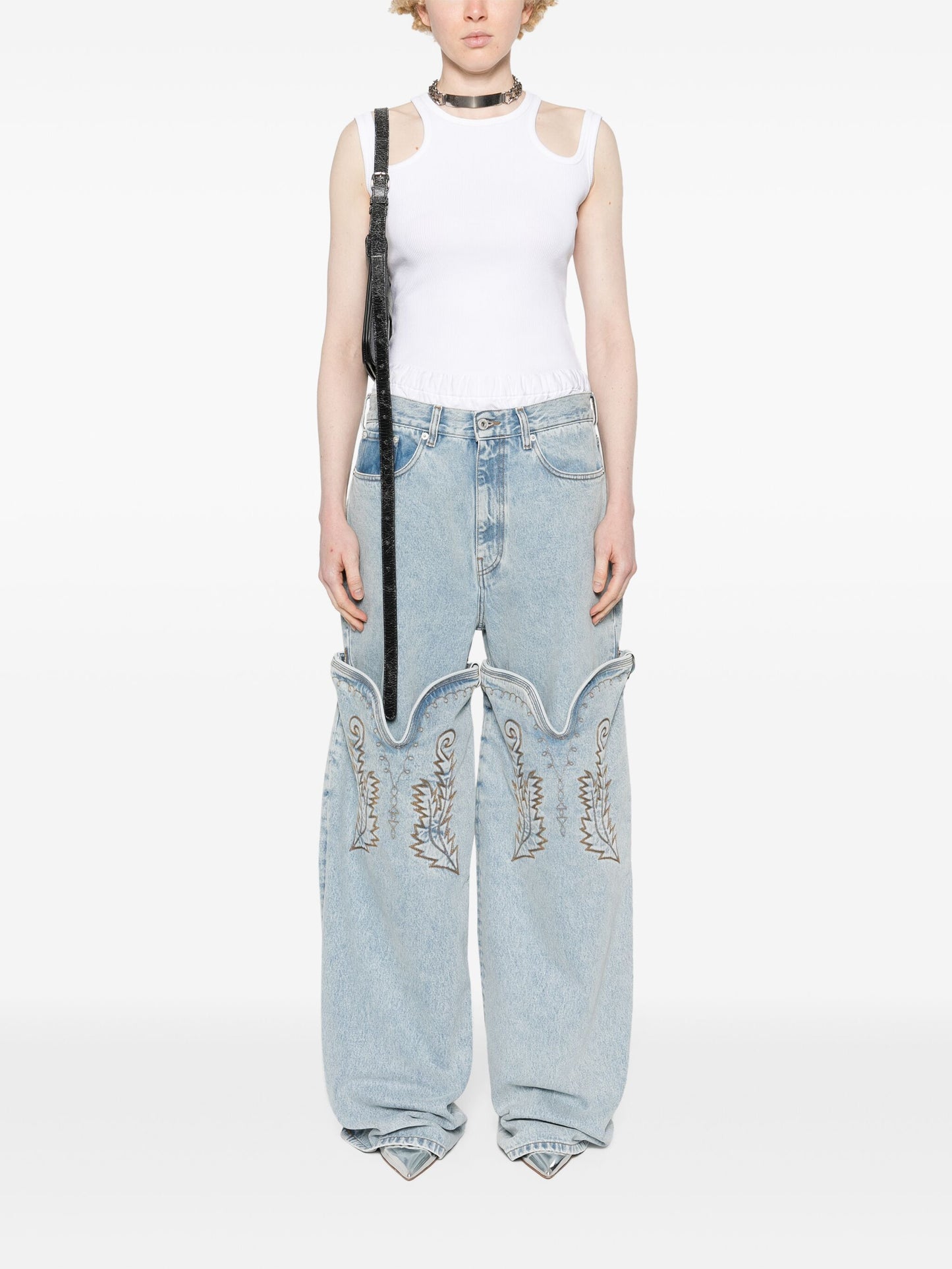 Y/Project Evergreen Maxi Cowboy Cuff Jeans