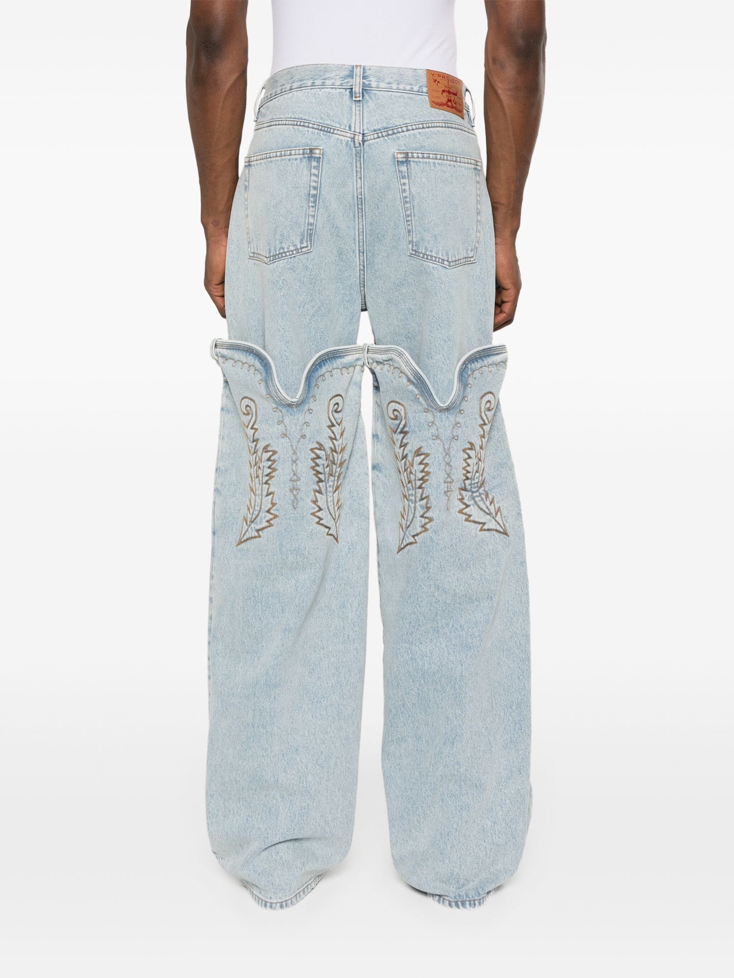 Y/Project Evergreen Maxi Cowboy Cuff Jeans