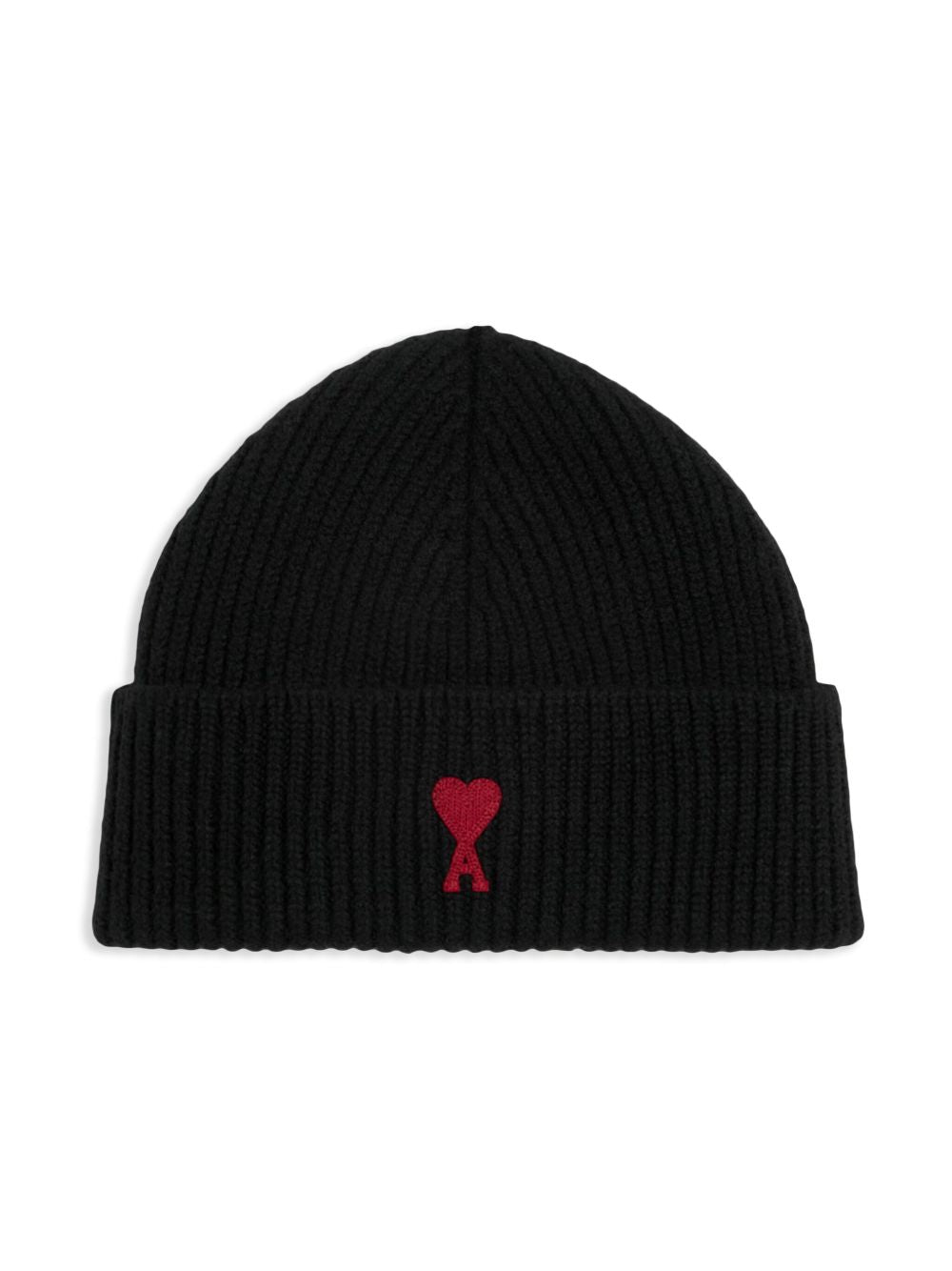 AMI Paris Beanie mit Logo-Stickerei