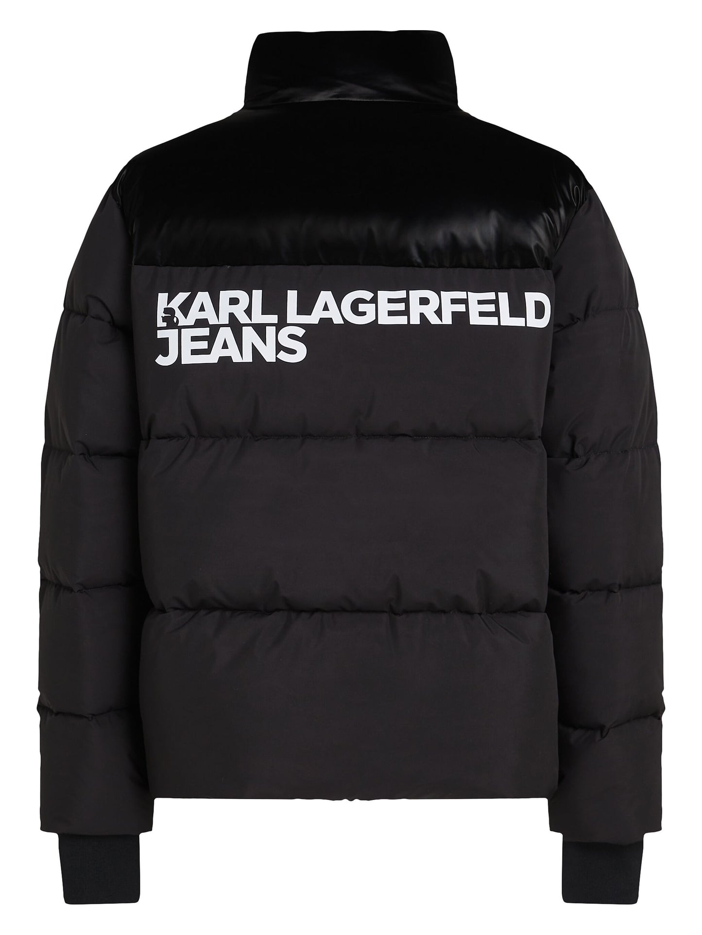 Karl Lagerfeld Jeans Gefütterte Jacke mit Logo-Print