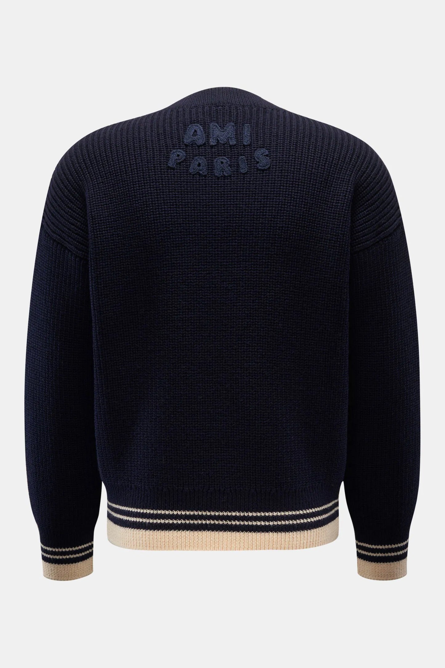 Ami Paris V-Neck Pullover navy