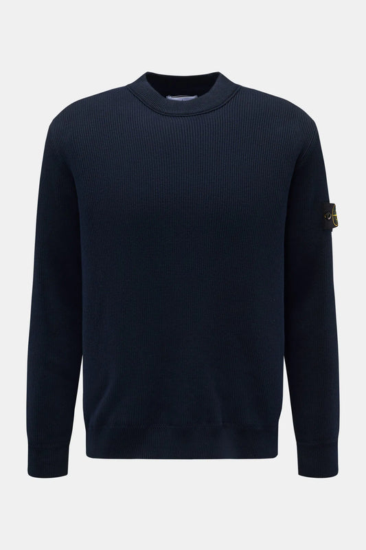 Stone Island Rundhalspullover navy