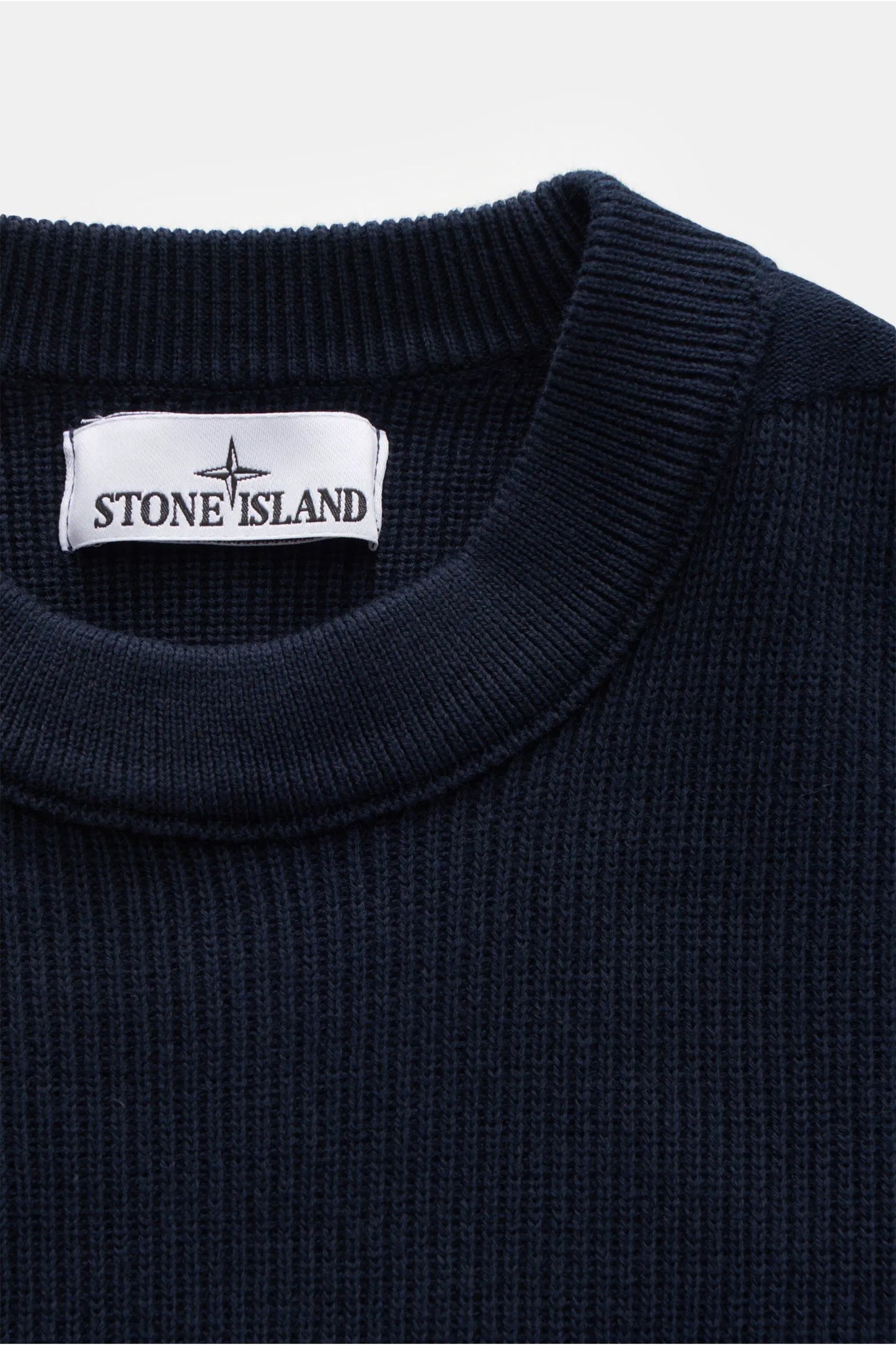 Stone Island Rundhalspullover navy