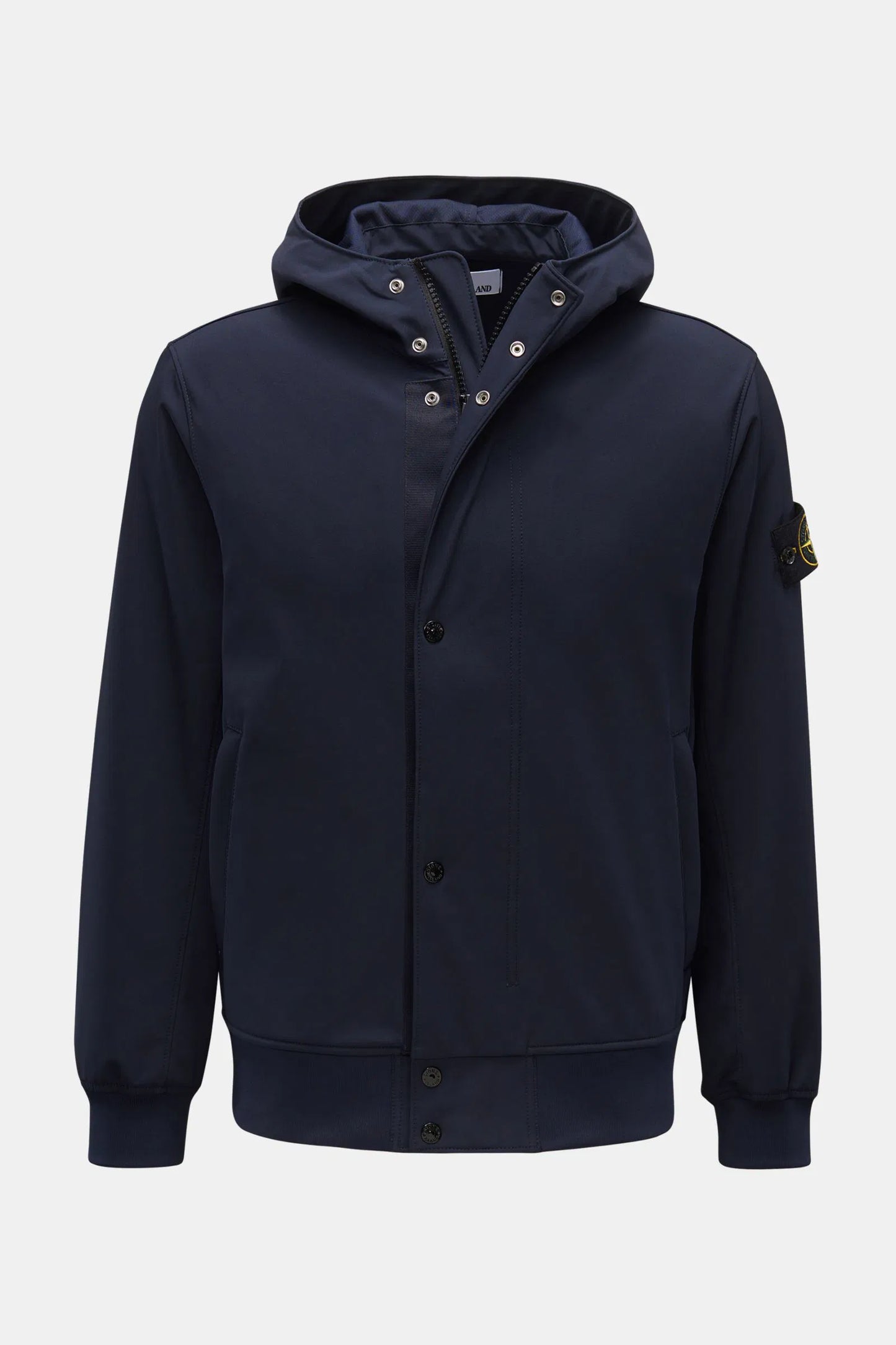 Stone Island Softshell-Blouson 'Light Soft Shell-R e.dye Technology' dark navy