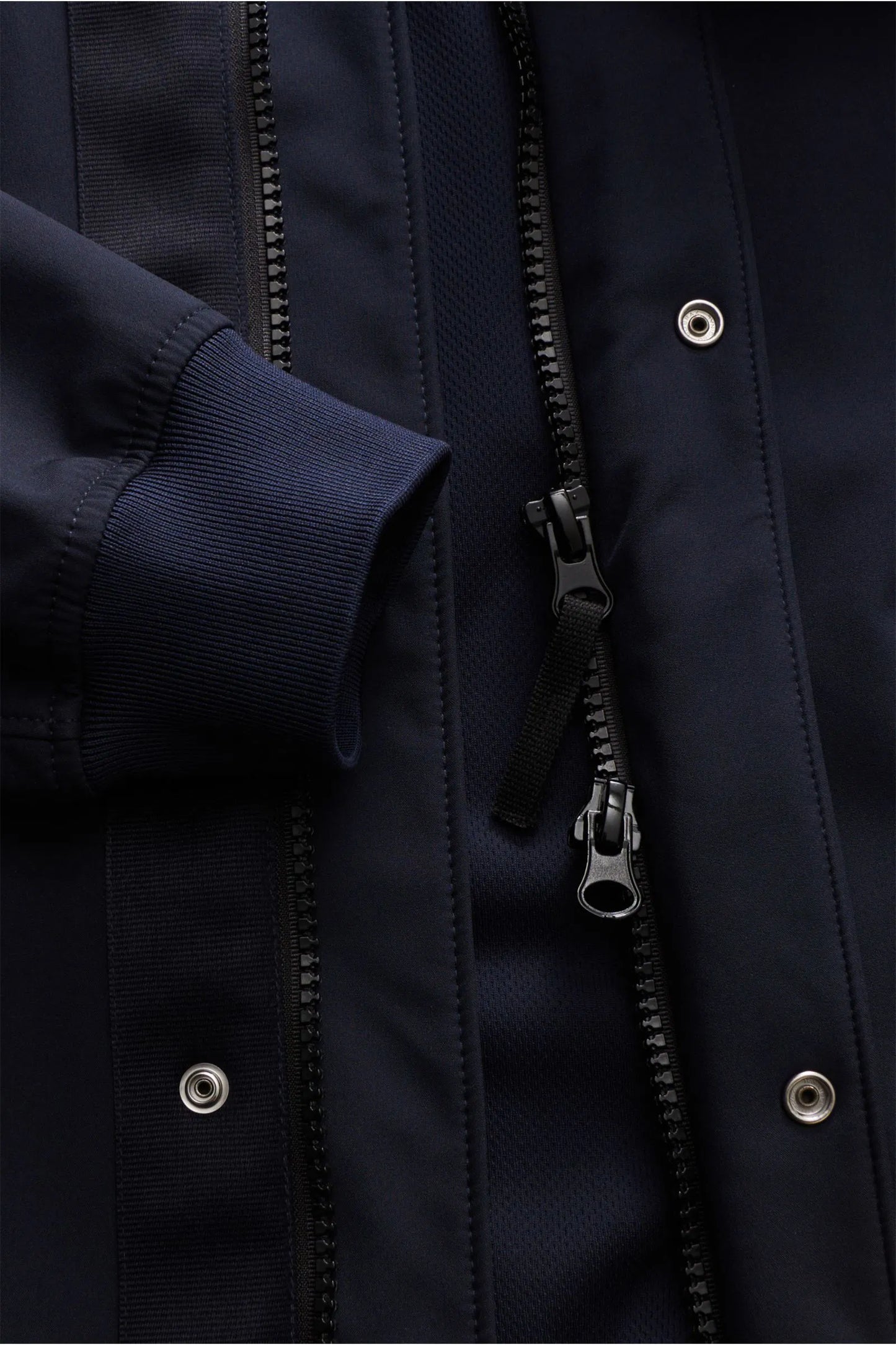 Stone Island Softshell-Blouson 'Light Soft Shell-R e.dye Technology' dark navy