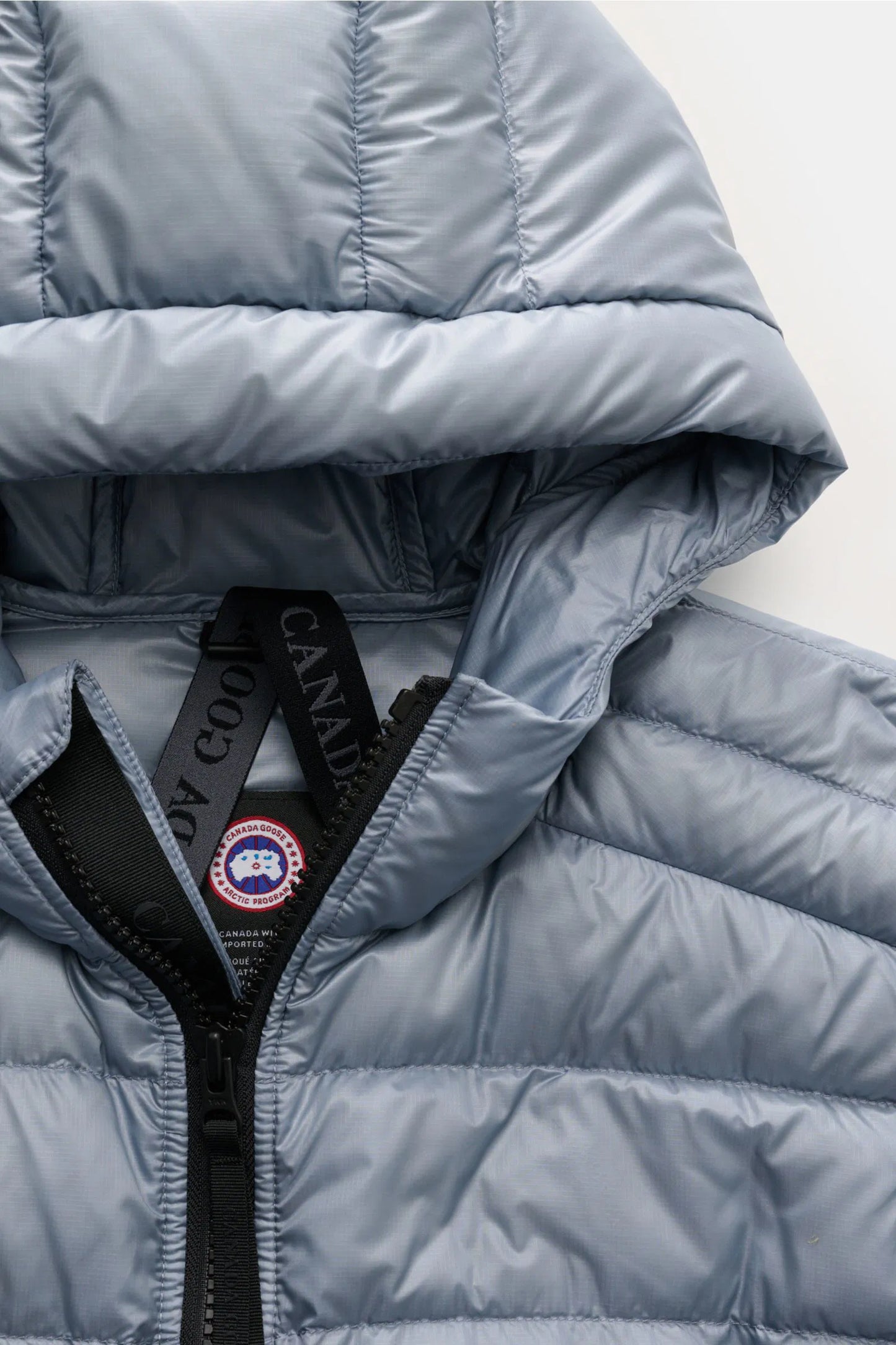 Canada Goose Daunenjacke 'Crofton Hoody' silbergrau