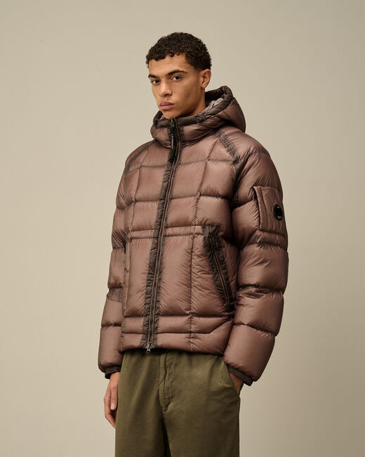 D.D. Shell Hooded Medium Down Jacket