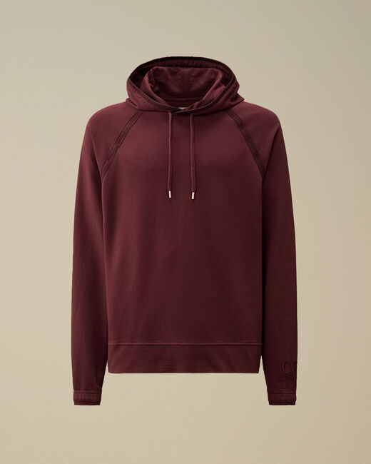 Light Fleece Logo Hooded Sweatshirt