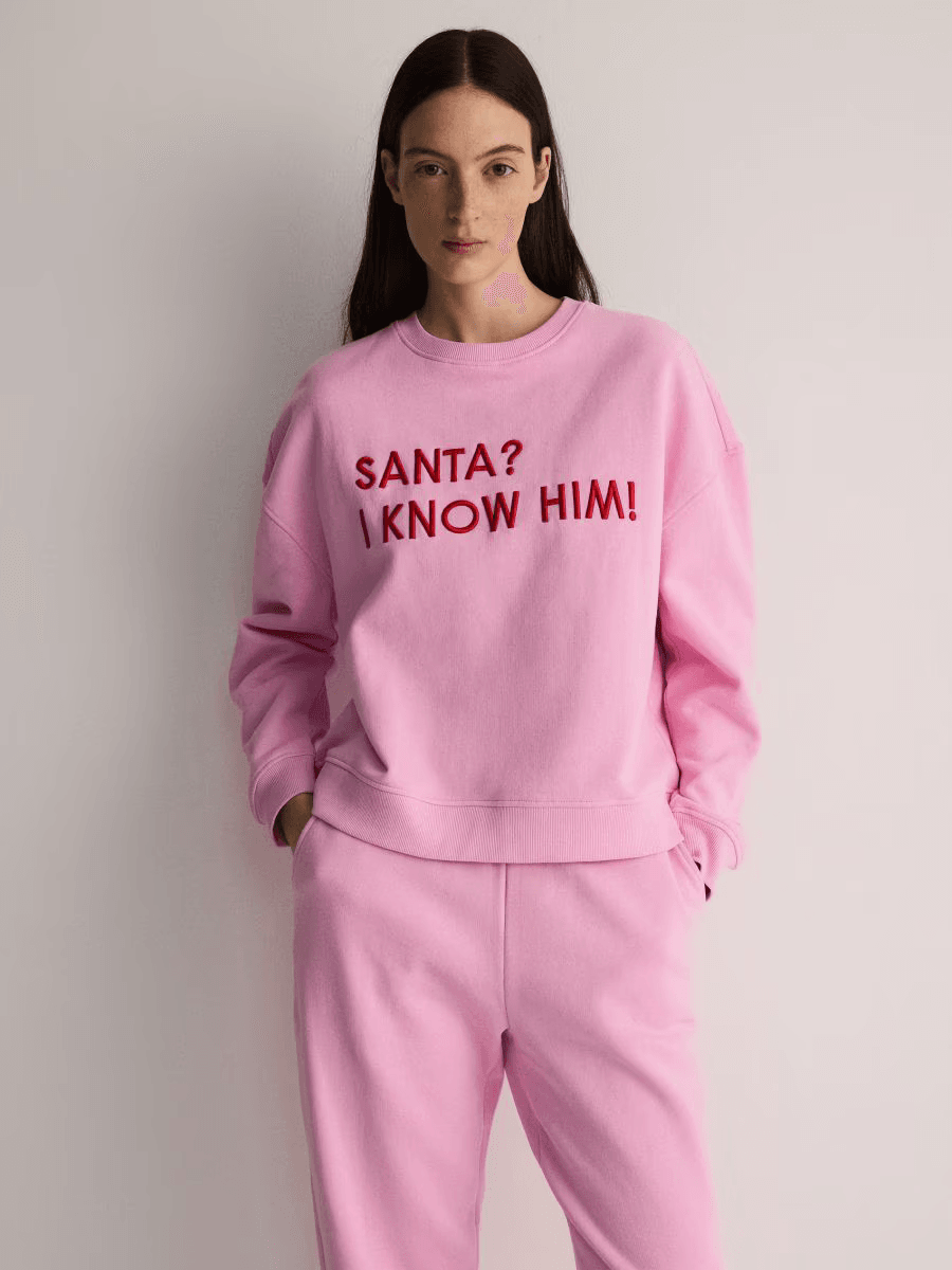 Sweatshirt mit Weihnachtsmotiv