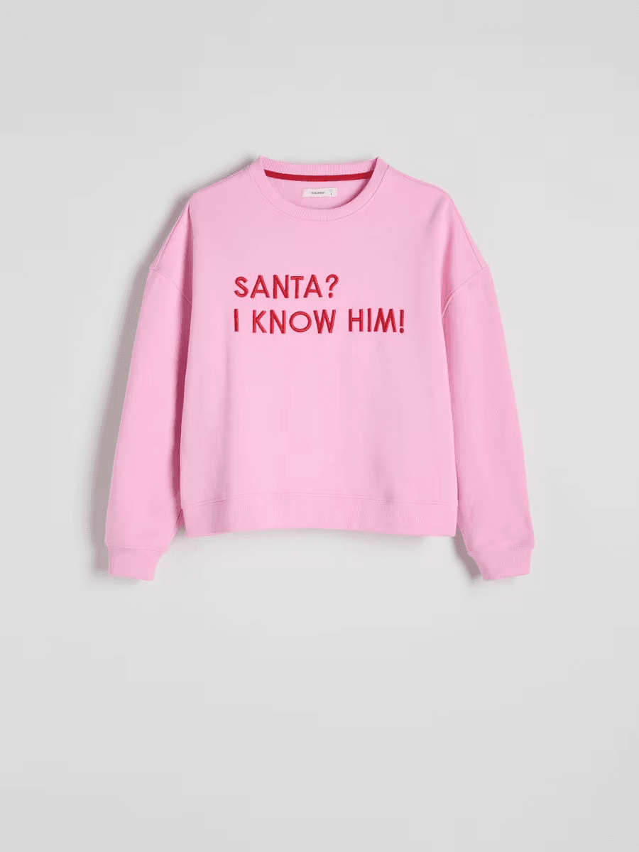 Sweatshirt mit Weihnachtsmotiv