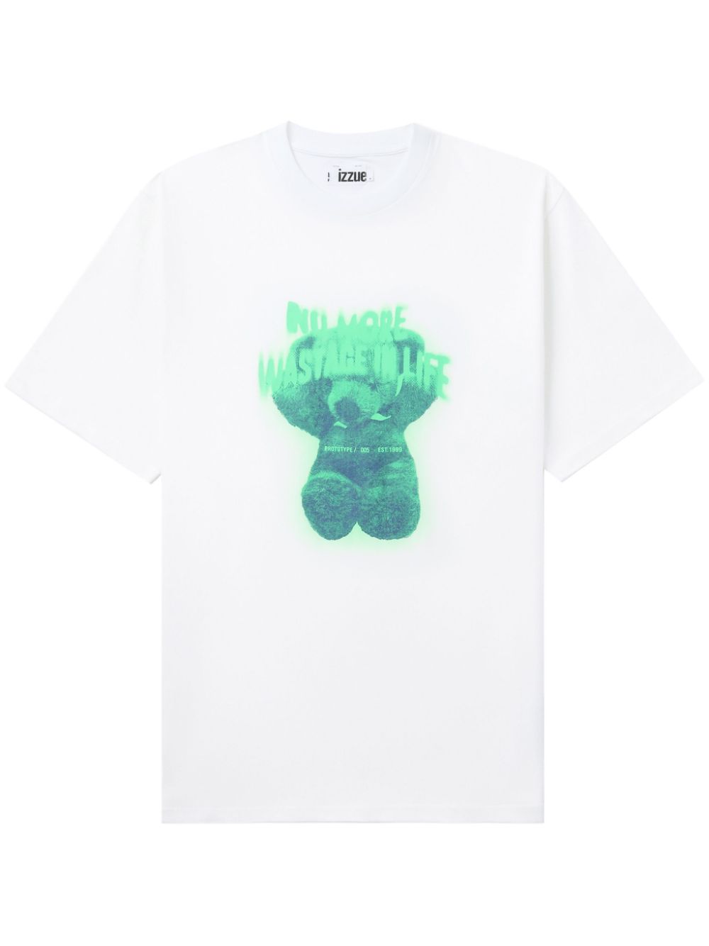 izzue T-Shirt mit Teddy-Print