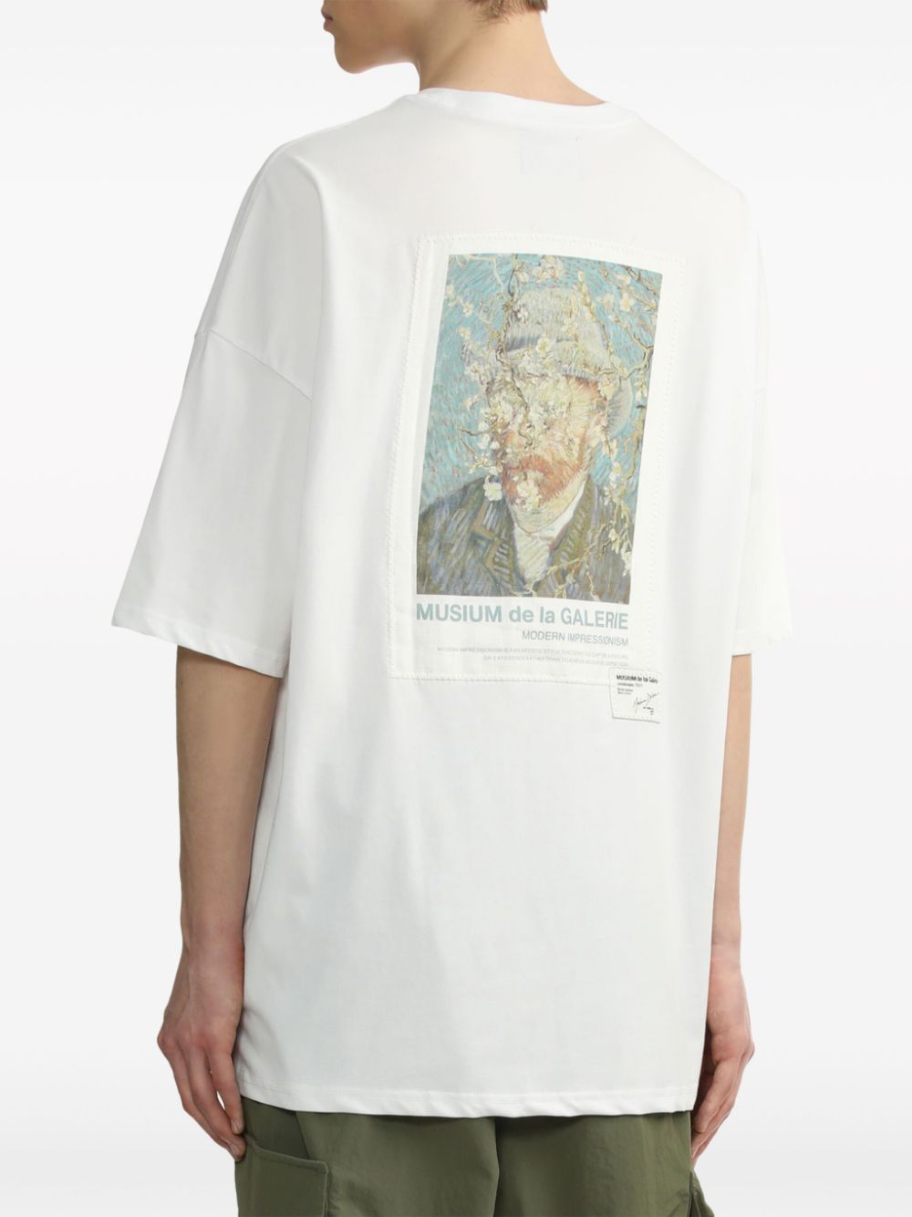 Musium Div. T-Shirt mit Van-Gogh-Print