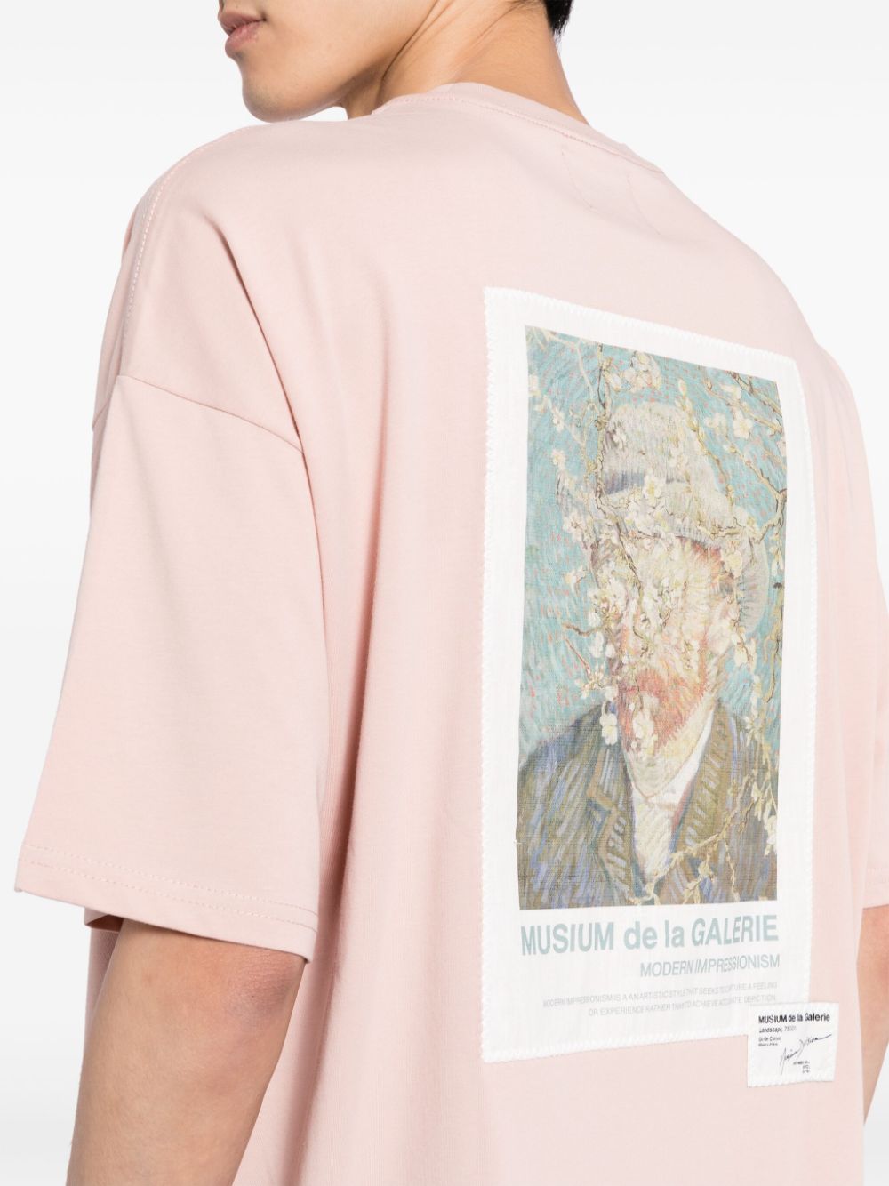 Musium Div. T-Shirt mit Van-Gogh-Print